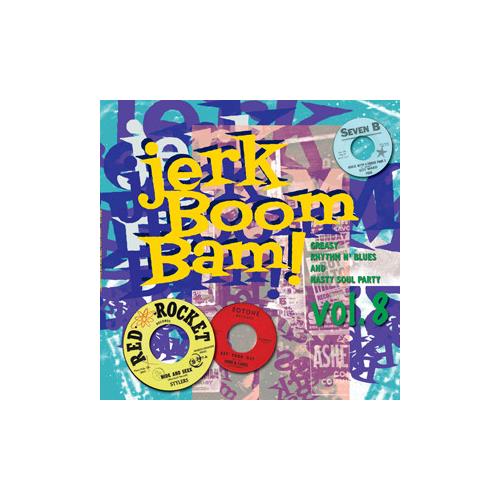 Diverse artister Jerk Boom Bam Vol. 8 (LP)